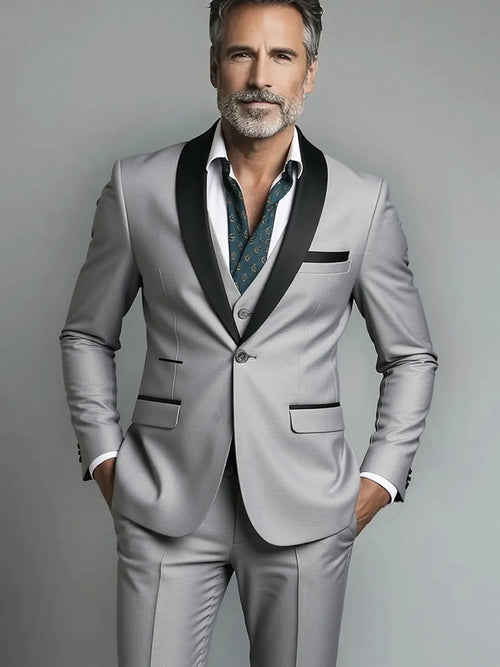 Busines suit (suit+vest+pants)